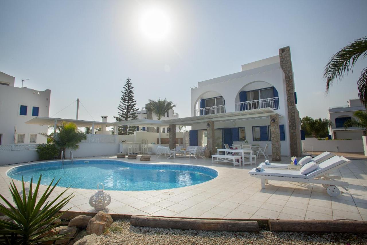 Mimoza Seafront Villa Protaras Exterior foto
